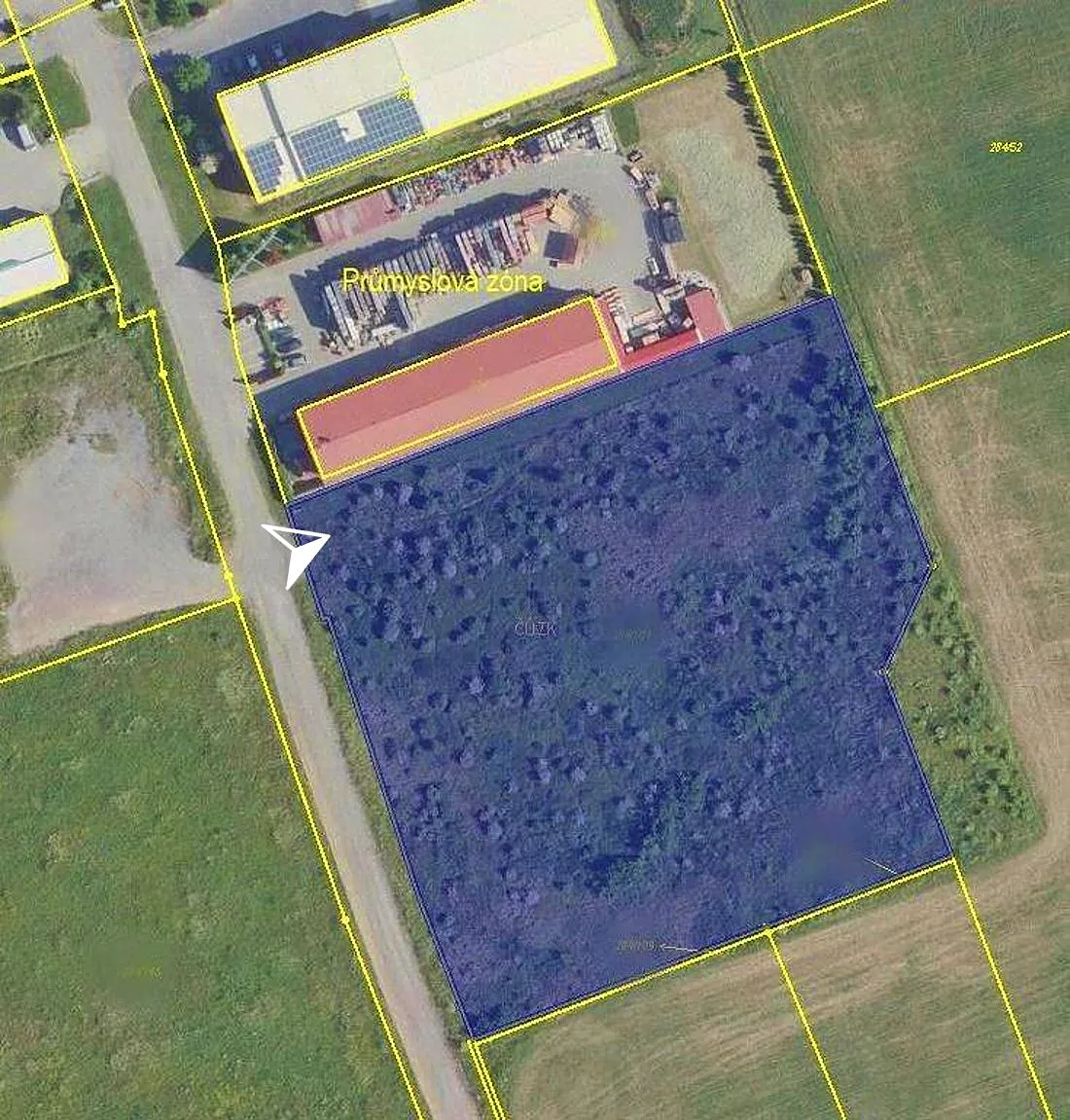 Prodej komerčního pozemku 10378 m²